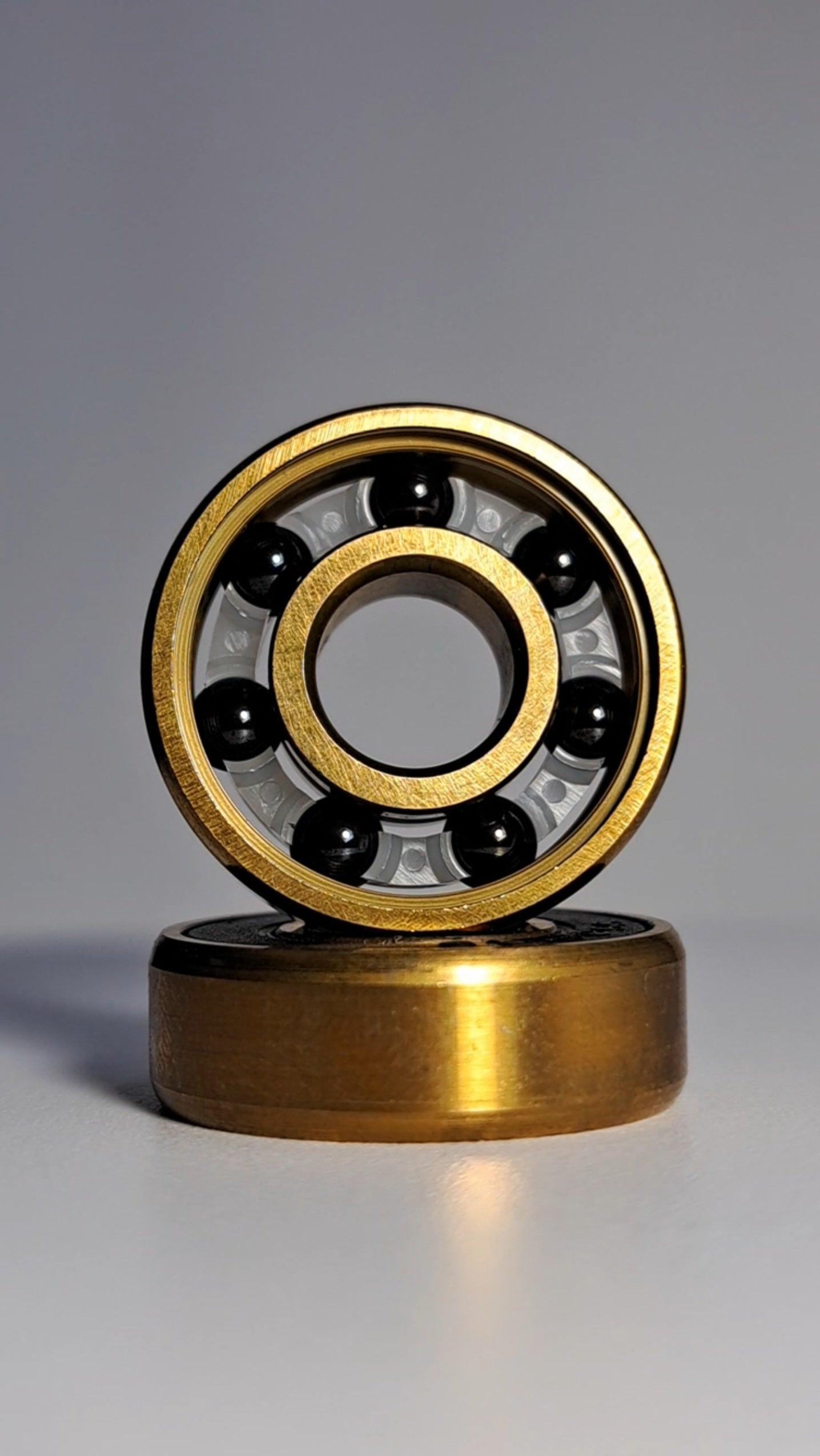 Gold Steel Hybrid Bearings - 608 - 8mm