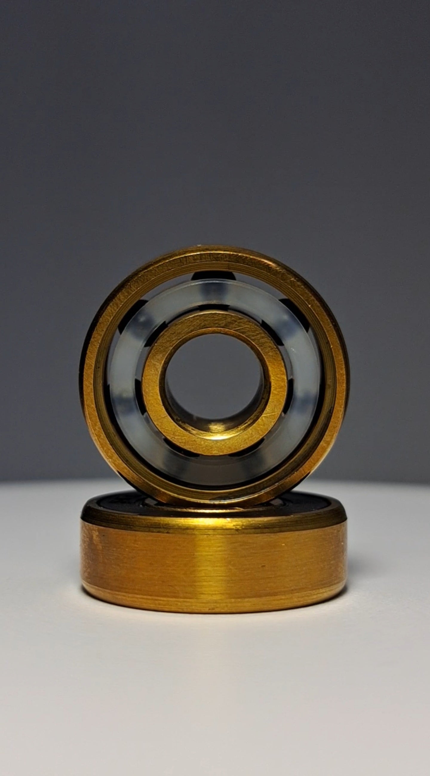Gold Steel Hybrid Bearings - 608 - 8mm